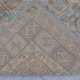 8'2x10'0 Afghan Farmhouse Rug, Luxury Handmade Medallion Wool Large White Brand New Kazak Design Rug Bedroom Living Room D??cor - thumbnail 4