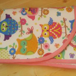 Baby Blanket, Receiving Blanket, Baby Girl Blanket, Owls Born Blanket, Towel Blanket, New Shower Gift - thumbnail 2