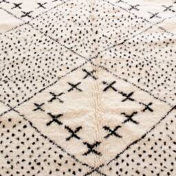 Authentic Moroccan Rug, Custom Beni Ourain Handmade Soft Wool Azilal Carpet, New Design Colorful Rug Handwoven By Moroccan Berber - thumbnail 2