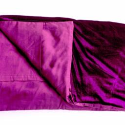 Purple Bed Covers, Couture Linen in Luxe Velvet, Velvet Spread, Queen King Twin Bedspreads, Coverlet, Duvet Cover, Gift For Mom - thumbnail 2