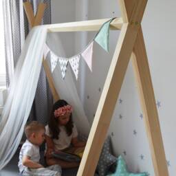 Children's Bed/Teepee 90 X 190 cm - thumbnail 3