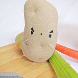 Potato Plushie Novelty Food Pillow, Gag Gift - thumbnail 4