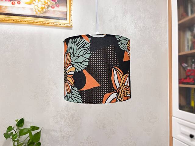 Retro Lamp Shade, Sunflower Pattern Lampshade For Table Lamp Chandelier Wall Floor Lamp, Mid-Century Shades, Gorgeous Shades - image 1