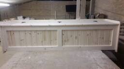 8Ft Bedding, Backless Storage Bench, Entry Shoe Bench, Window Seat Any Size Made Delivery Cost Shown On The 2nd Photo