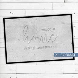 "xl Doormat ""Welcome Home" - thumbnail 1