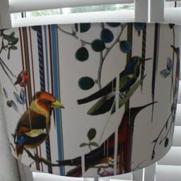 Christian Lacroix Birds Sinfonia Fabric For Designers Guild Handmade Lampshade - thumbnail 2