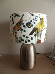 Christian Lacroix Birds Sinfonia Fabric For Designers Guild Handmade Lampshade