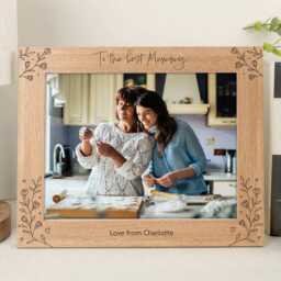 Personalised Engraved Photo Frame For Mum Va180 - thumbnail 2