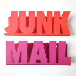 Junk Wall Hanging Mail Holder