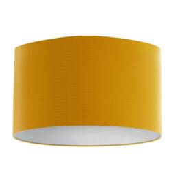 Mustard Gold Lampshade With 100% Cotton Fabric, Handmade Lampshades, Table Ceiling Lamp Shades, Yellow
