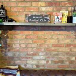 Arsenal Highbury Road Sign Vintage Style Real Rust Metal Wall Art - thumbnail 2