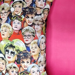 Large Murder She Wrote Illustrated & Handmade Cushion - thumbnail 4