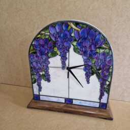 Wisteria Design Mantle Clock - thumbnail 2
