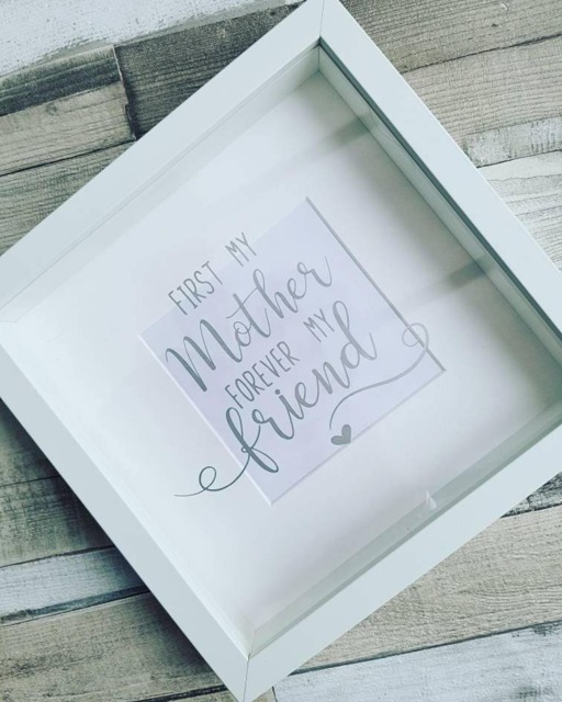 Mum Photo Frame, Mother Box First My Forever Friend Picture Mother's Day Gift, Home D??cor, Gift For - image 1