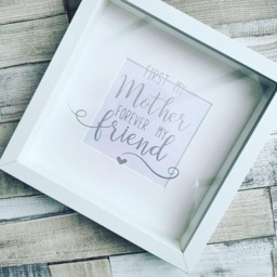 Mum Photo Frame, Mother Box First My Forever Friend Picture Mother's Day Gift, Home D??cor, Gift For - thumbnail 2