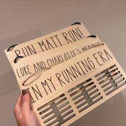 Daddy's Medals, Unique For Dad, Personalised Gift For Fathers Day Gift, Runner, Medal Rack, Daddy Birthday - thumbnail 3