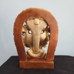 Brass Vishnu Idol Handcrafted Hindu God Statue, 11.5 - thumbnail 4