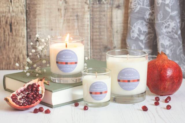 Black Pomegranate - Soy Wax Candle - image 1