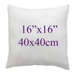 Hollowfibre Cushion Pads Inner Inserts Scatters Filler Square Plum Cushions Pack Of 1 To 10