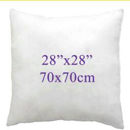 Hollowfibre Cushion Pads Inner Inserts Scatters Filler Square Plum Cushions Pack Of 1 To 10 - thumbnail 4