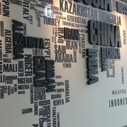 Volume Letters For Office Wall Decor - Custom Sign Company 3D Logo - thumbnail 2