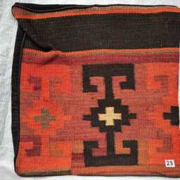 Seat Of 10 Pieces Scatter Cushions, Natural Dyes Flat Vintage Cushions 40x40cm - thumbnail 2
