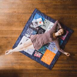 Custom T-Shirt Memory Quilt Cozy Keepsake Blanket - Deposit - thumbnail 1