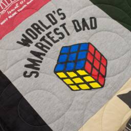 Custom T-Shirt Memory Quilt Cozy Keepsake Blanket - Deposit - thumbnail 4