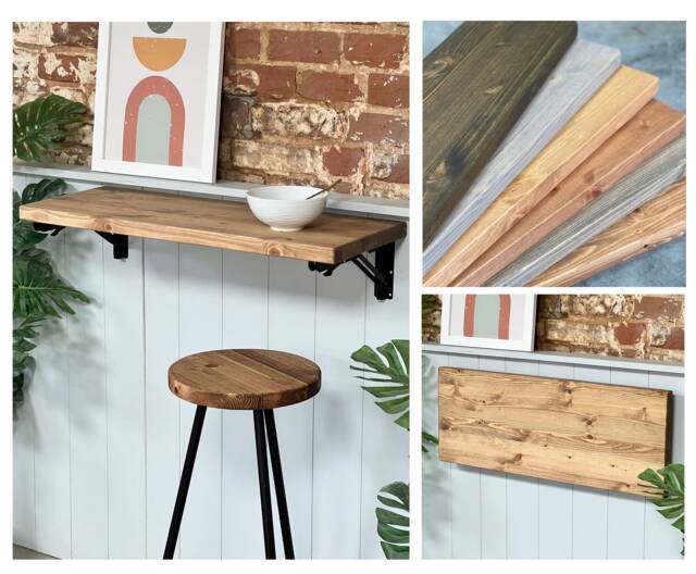 Lota // Folding Breakfast Bar Table & Stools - image 1