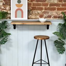 Lota // Folding Breakfast Bar Table & Stools - thumbnail 3