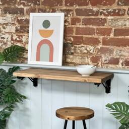 Lota // Folding Breakfast Bar Table & Stools - thumbnail 2