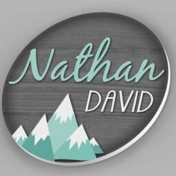 Round Nursery Name Sign, Decor, Wall Art, Boy Nursery, Mountain Rustic Woodland - thumbnail 2