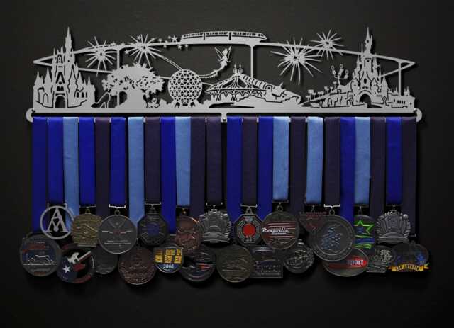 Magic World Castle To Chateau - Allied Medal Hanger Holder Display Rack - image 1
