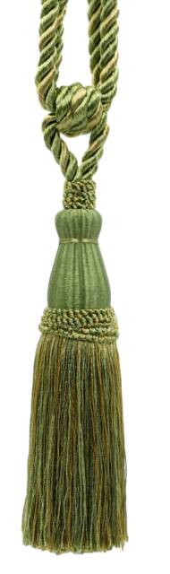 "D??copro Tassel Tieback, Length 8 1/2"" - 21.5cm, Spread 30" - image 1