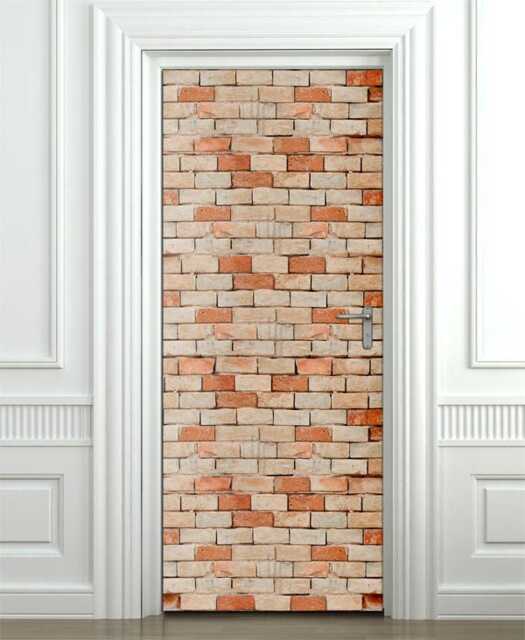 Bricks Wall Decal, Door Sticker, Decor, Mural, Wallpaper - image 1