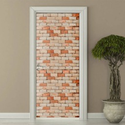 Bricks Wall Decal, Door Sticker, Decor, Mural, Wallpaper - thumbnail 2