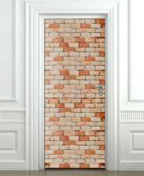 Bricks Wall Decal, Door Sticker, Decor, Mural, Wallpaper - thumbnail 1