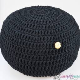Crochet Sets For Baby Room, Rug Round, Crocheted Pouf As A Gift Child, Home Decor, Child's Room Decoration, Shower, Floor - thumbnail 3