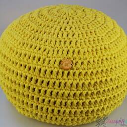 Crochet Sets For Baby Room, Rug Round, Crocheted Pouf As A Gift Child, Home Decor, Child's Room Decoration, Shower, Floor - thumbnail 2