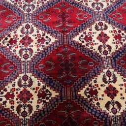 8'0x10'7 Ft Collector Piece Biljeck Rug Afghan Brand New Handmade Rug, High Pile Soft Wool Traditional Dining Table Livingroom Rug - thumbnail 3