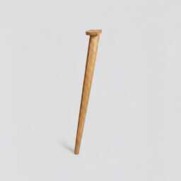 Mango Wood Tapered Dining Or Console Table Legs, 70cm Solid - thumbnail 2