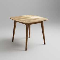 Mango Wood Tapered Dining Or Console Table Legs, 70cm Solid - thumbnail 4