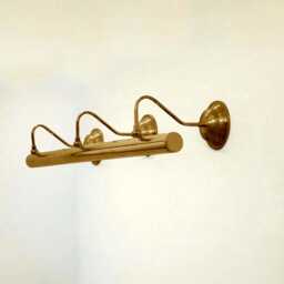 Handmade Brass Gallery Light - Mid Century Modern Wall Art Lighting - 47 Inch - thumbnail 2