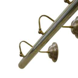 Handmade Brass Gallery Light - Mid Century Modern Wall Art Lighting - 47 Inch - thumbnail 3