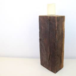 Candlestick - Oak Half-Timbered Antique - thumbnail 2