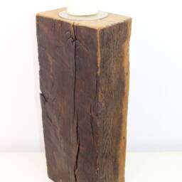 Candlestick - Oak Half-Timbered Antique - thumbnail 3