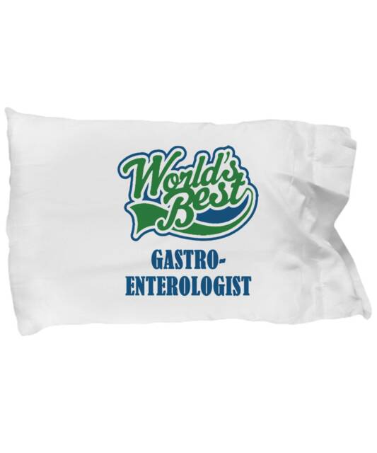 Gastroenterologist Gifts - Single Pillow Case For Gastroenterology Practitioners & Students, Gastro Enterology Super Soft Pillowcase, S