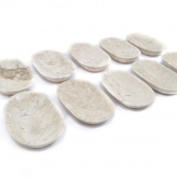 Cream Stone Soap Dish - thumbnail 2