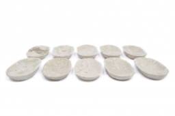 Cream Stone Soap Dish