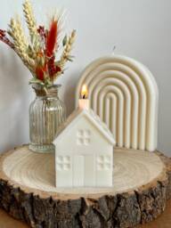 House Candle - Hand Poured Soy Wax - New Home Gift Eco Vegan D??cor By Curiosity Candles - thumbnail 1